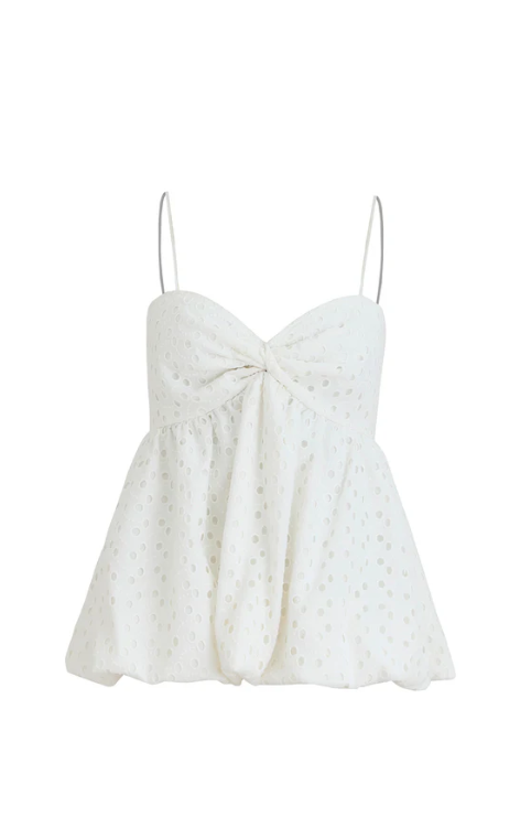 Kala Blouse white eyelet