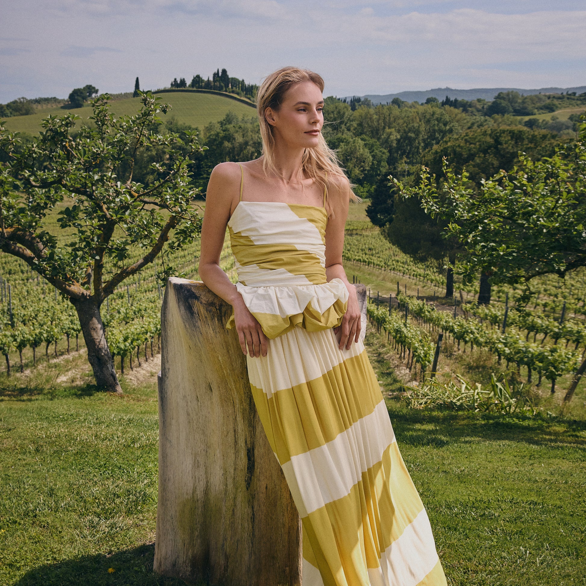 Erina Skirt Natural Pistachio