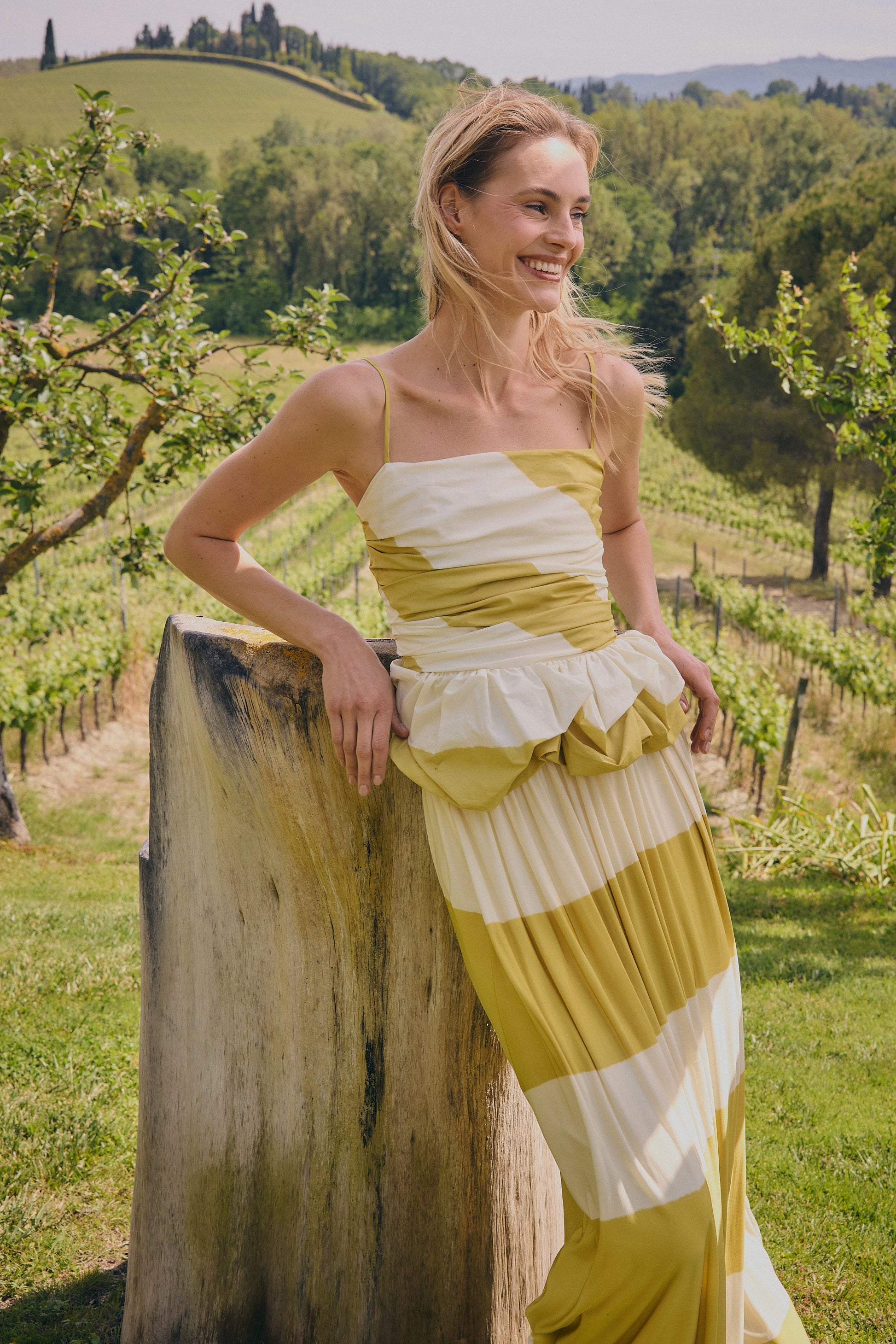 Erina Skirt Natural Pistachio