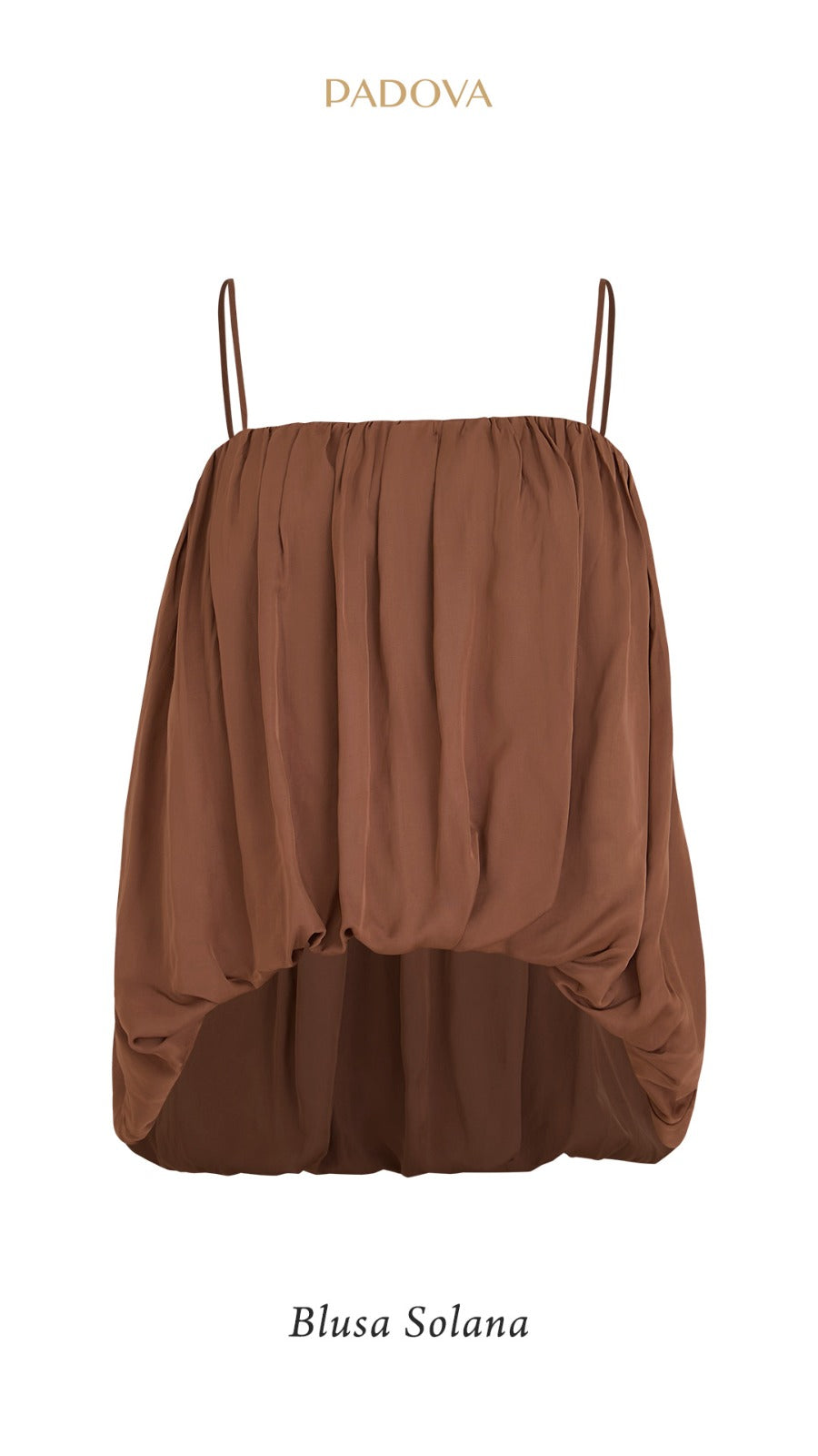 Solana Blouse Coffee